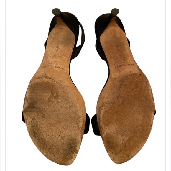 Kate Spade Slingback Kitten Heel Size 8 - Picture 5 of 7